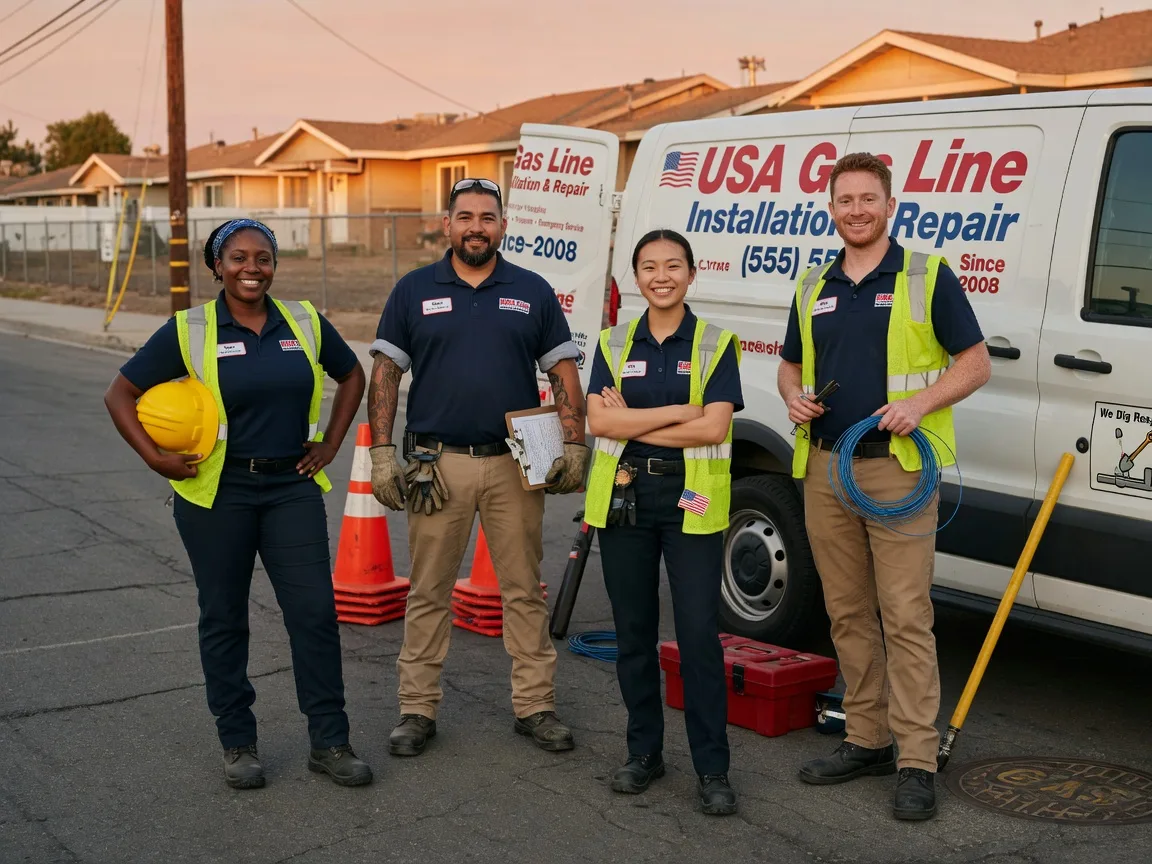 Gas Line Installation company in Plano, IL
